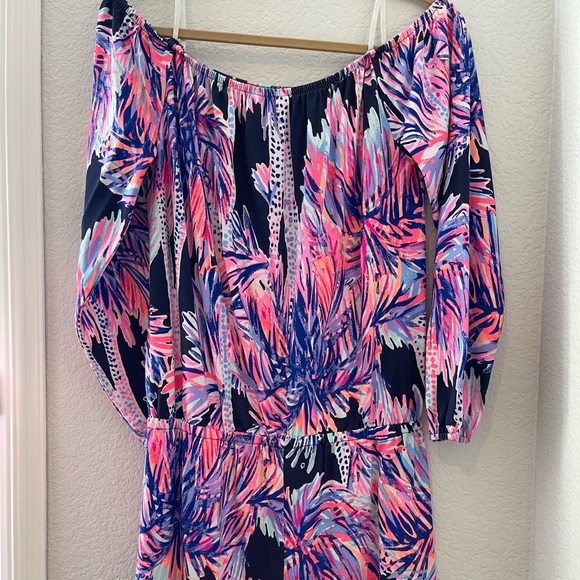 Lilly Pulitzer Pants - Lilly Pulitzer “Lana” Romper, Medium